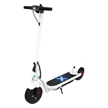 Trotineta electrica LexGo A10 Pro, 10 inch, Autonomie max. 30 km , Viteza max. 25Km/h , Roti 10" , Alb