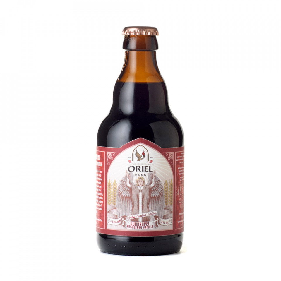 Oriel Quadrupel Raspberry Vanilla