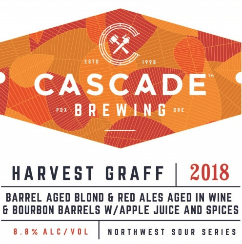 Cascade Brewing - Harvest Graff - BA Bourbon & Wine Sour Ale w. Apples & Spices