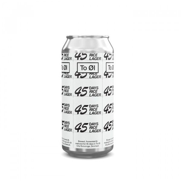 To Øl - 45 Days Rice Lager