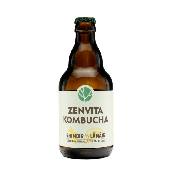 Zenvita Kombucha - Ghimbir & Lamaie