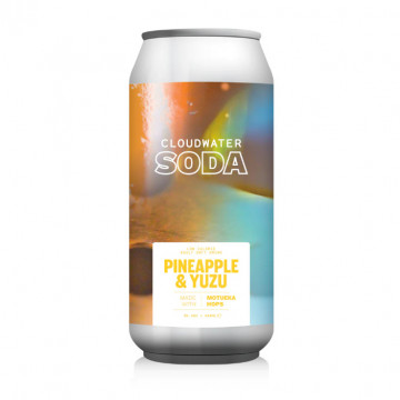 Cloudwater Soda: Pineapple & Yuzu Soda - Berero Store