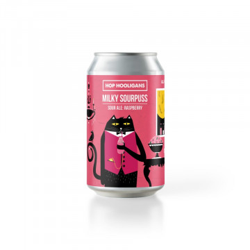 Hop Hooligans Milky Sourpuss: Raspberry - CAN - Berero