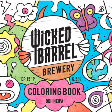 Wicked Barrel Coloring Book - Berero