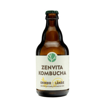 Zenvita Kombucha - Ghimbir & Lamaie