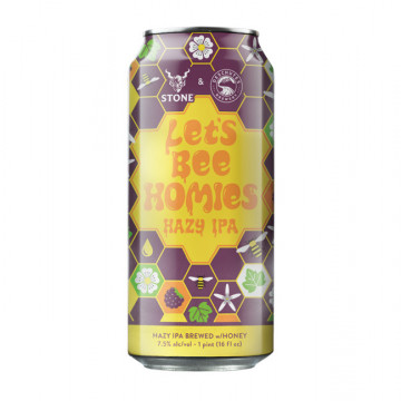 Stone Brewing Lets Bee Homies - Hazy IPA - Berero Store