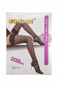 Ciorapi plasa mare, banda adeziva, Monden, nude