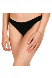 Slip de baie brazilian, negru