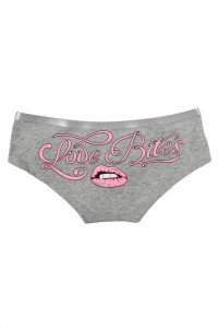 Boxeri bumbac cu imprimeu LOVE BITES, Lemila