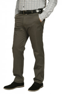 Pantaloni clasici cu buzunare oblice, Town, kaki