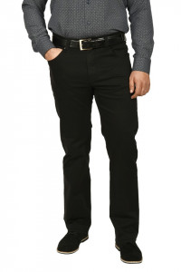 Pantaloni barbati, regular fit, negru