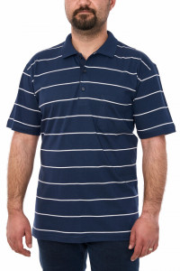 Tricou clasic bumbac, Blue Marine, bleumarin