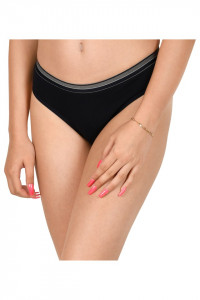 Chilot tanga cu banda elastica, bleumarin