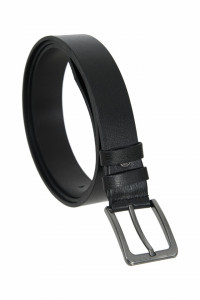 Curea din piele pentru barbati, big size, negru