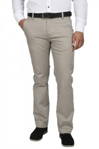Pantaloni barbati, cu buzunare oblice, gri deschis