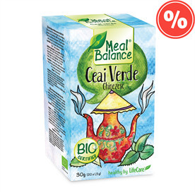 ceai verde +ceai de tranzit usor