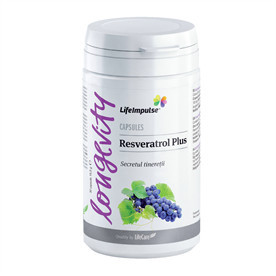 Resveratrol Plus - Secretul tineretii-30 capsule