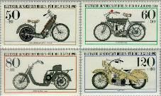 Berlin ber 694#697  1983 Motoren  Postfris
