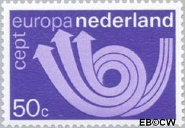Nederland NL 1031  1973 C.E.P.T.- Posthoorn 50 cent  Postfris