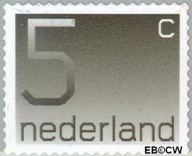Nederland NL 1108b  2001 Cijfer type 'Crouwel' 5 cent  Postfris