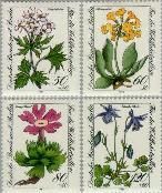 Berlin ber 703#706  1983 Alpenbloemen  Postfris