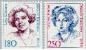 Berlin ber 844#845  1989 Bekende vrouwen  Postfris