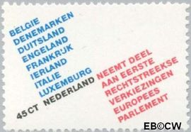 Nederland NL 1173#  1979 Verkiezingen Europees Parlement  cent  Postfris
