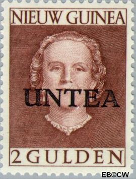 West-Nieuw-Guinea NG WNG10  1962 UNTEA opdruk 200 cent  Gestempeld