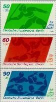 Berlin ber 621#623  1980 Voor de sport  Postfris