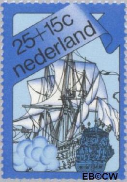 Nederland NL 1026 1973 Schepen Postfris 25+15