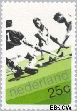 Nederland NL 1032  1973 Wereldbeker Hockey 25 cent  Postfris