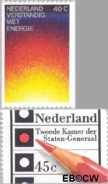 Nederland NL 1128a#1129a  1977 Diversen  cent  Postfris