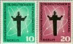 Berlin ber 179#180  1958 Katholiekendag  Postfris