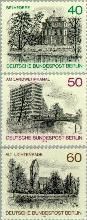 Berlin ber 578#580  1978 Gezichten op Berlijn  Postfris