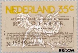 Nederland NL 1084#  1976 Staatsloterij  cent  Postfris