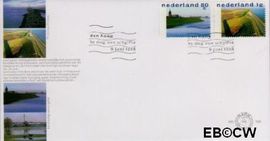 Nederland NL E386  1998 Nederland Waterland  cent  FDC zonder adres