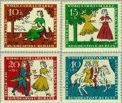 Berlin ber 266#269  1965 Spookjes Gebr. Grimm  Postfris