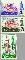 Gibraltar gib 179#181  1966 EK Vissen  Postfris