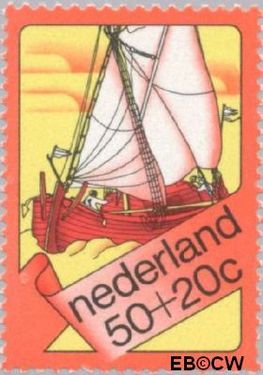Nederland NL 1029 1973 Schepen Postfris 50+20