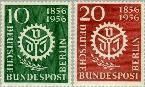 Berlin ber 138#139  1956 Vereniging Ingenieurs  Postfris