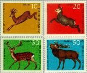 Berlin ber 291#294  1966 Bosdieren  Postfris
