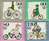 Berlin ber 735#738  1985 Fietsen  Postfris