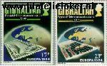 Gibraltar gib 475#476  1984 C.E.P.T.- Brug  Postfris