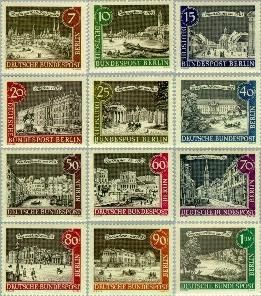 Berlin ber 218#229  1962 Oud Berlijn  Postfris