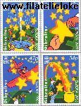 Gibraltar gib 905#908  2000 C.E.P.T.- Sterrentoren  Postfris
