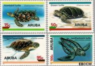Aruba AR 164#167 1995 Schildpadden Postfris