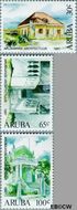Aruba AR 193#195  1997 Architectuur  cent  Postfris