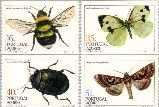 azo 365#368C Postfris 1984 Insecten
