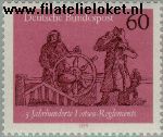 Bundesrepublik BRD 1022#  1979 Lotsen Reglements  Postfris