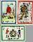 Gibraltar gib 286#288  1972 Pioniers  Postfris